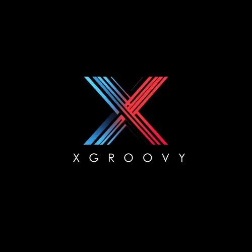 Xgroovy Black And White Logo